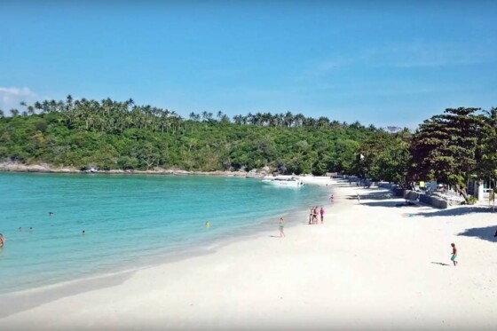 View of the Koh Racha Yai Island Siam Bay Beach