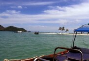View from the sea of one of Koh Yao Yai Island Beach